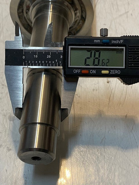 Pinch Tension Roller Gear 19-1/2" L 82mm OD 25mm End 15mm ID 29mm End