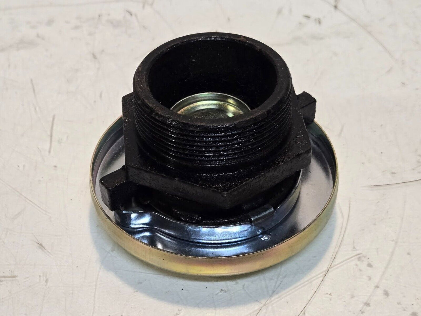 2 Quantity of Vented Transfer Tank Caps | 2" Threaded Neck 2-3/4" Hex (2 Qty)