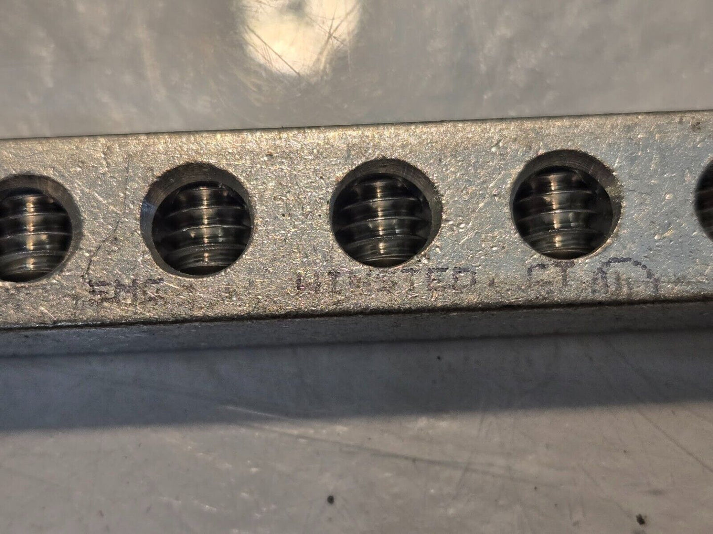 6 Quantity of EM4250 14-6 AWG 9 Place Grounding Blocks | 5" Long (6 Quantity)