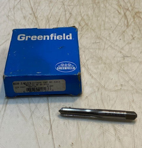 Pack of 12 of Greenfield 14123 Cat. No. 5303 | 5/16-24 NF H3 Taper Plugs
