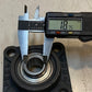 PEER 4-Bolt Flange F204 Insert Bearing FH204-12 | 19mm Bore 3-1/4" W