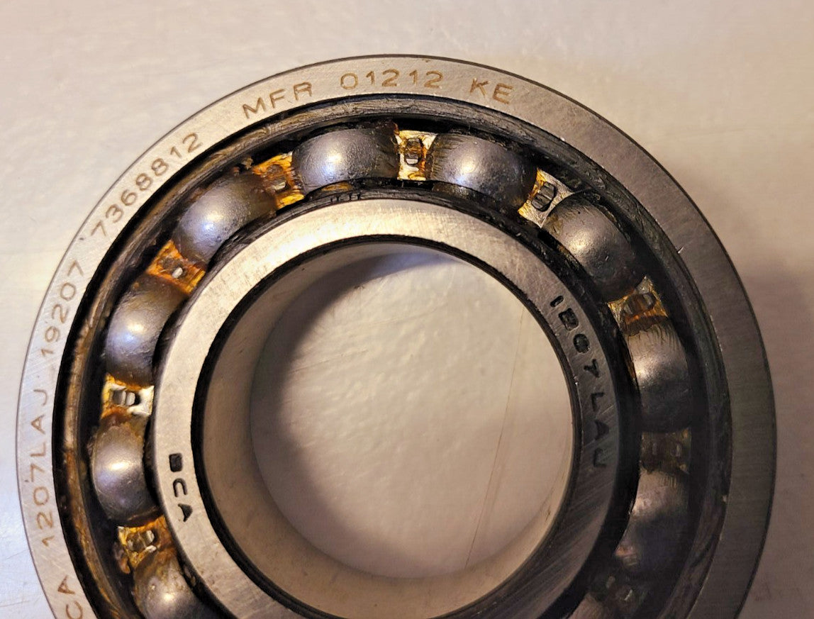 BCA Single Row Ball Bearing 19207 | 1207LAJ | 7368812 MFR 01212 KE
