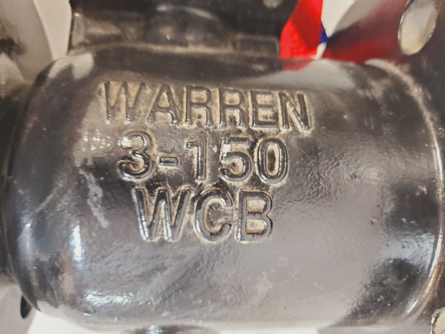 Warren Ball Valve with Handle Class 150 | 5155FS 3-150 WCB 285 HNBR/GR RTFE