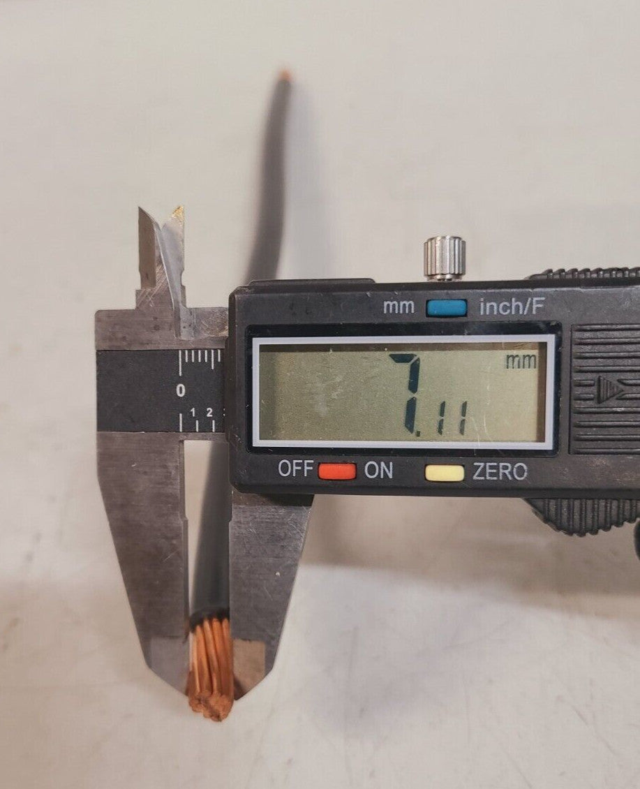 3 Qty. of Single Conductor Copper Wires TYPE T90 NYLON TWN75 | 12" Long (3 Qty)