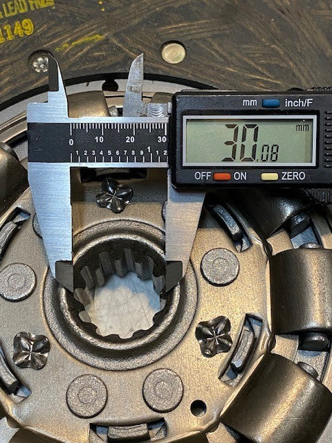 Non-Asbestos & Lead Free Clutch Disc 21PC1149 | 30mm Bore 11-Spline 11-3/4" Dia