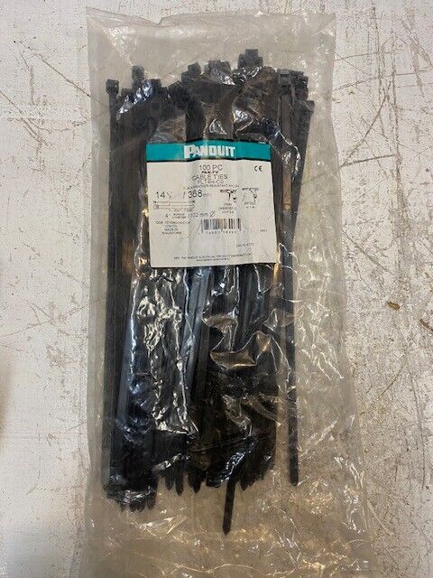 Panduit 100 Pack of Cable Ties PLT4H-C0