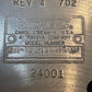 Vickers Hydraulic Relieving Valve CBV1-10-S-IS | 10H-A-30 | 24001 | REV 4 702