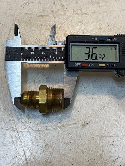 3 Bags of 10 Qty of Anderson Fittings U1-6D Connectors 3/8x1/2 (30 Pcs Total)