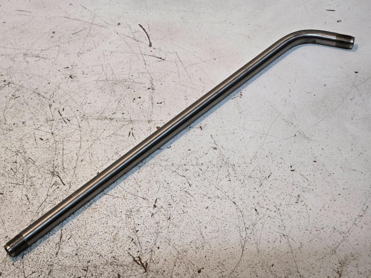 Harris 2393-3F 15" Stainless Steel Tip Tube