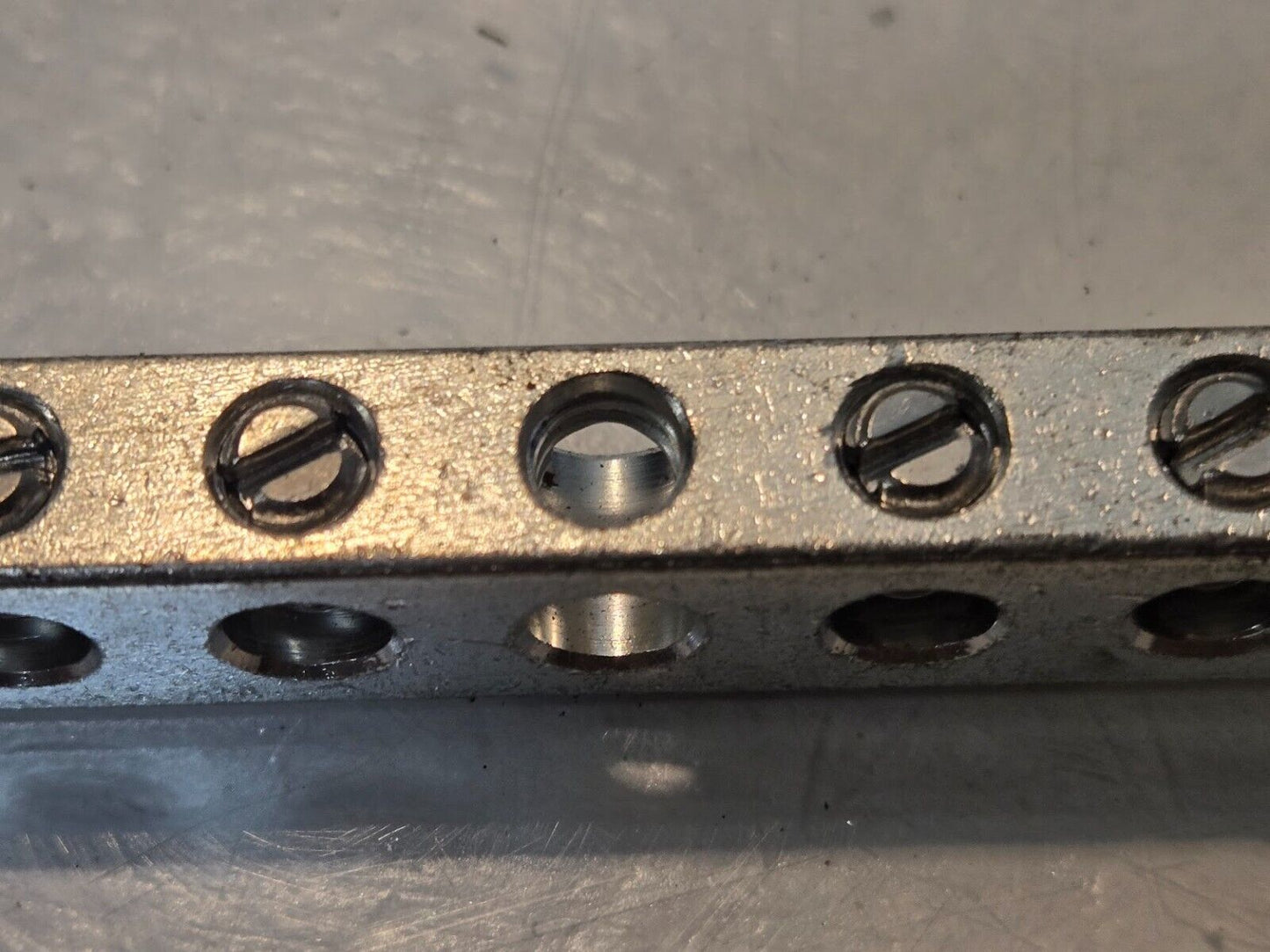 6 Quantity of EM4250 14-6 AWG 9 Place Grounding Blocks | 5" Long (6 Quantity)