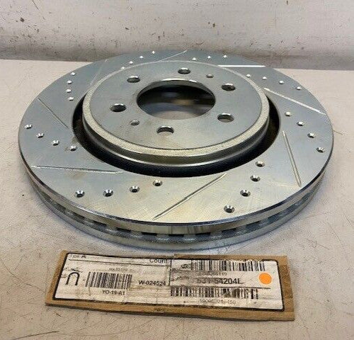 Dynamic Friction Brake Rotor For Ford 6x135mm Bolt Pattern 631-54204L, 1071038