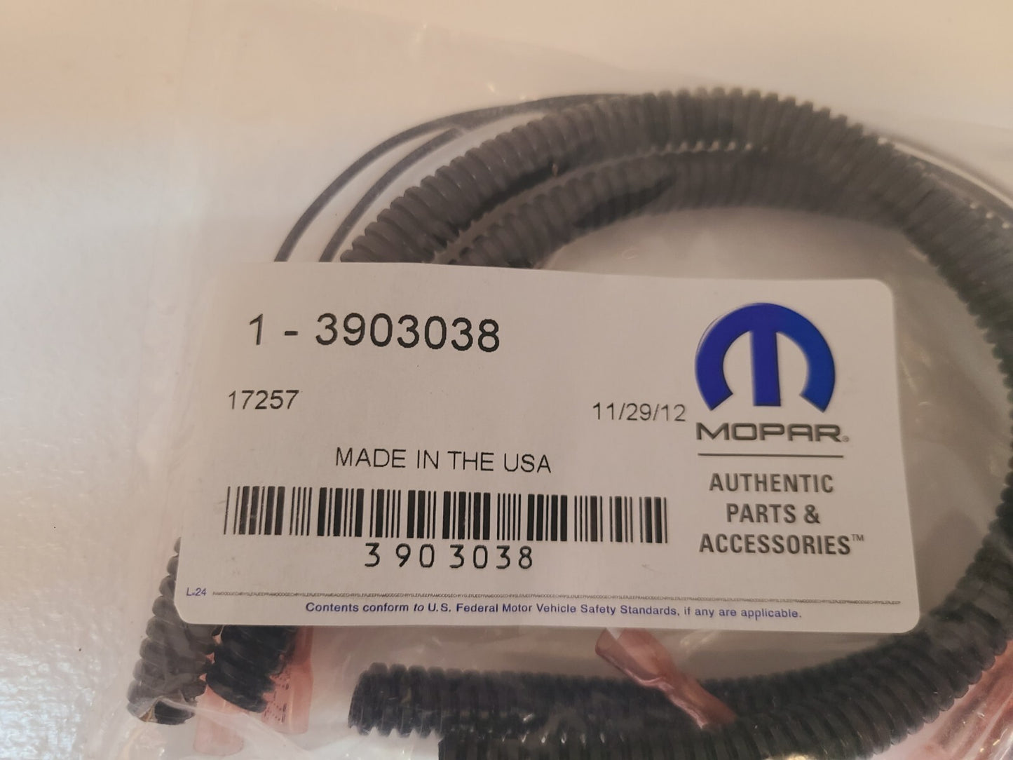 Mopar Kit For Jeep Wrangler Front Bumper 82213575 | 82213578 | 1-3903038