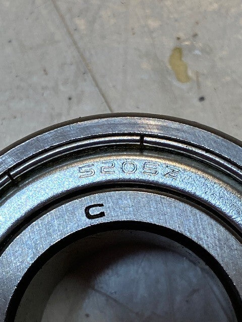 8 Quantity of Peer Bearings 5205Z LPM 1426-1564 | 52mm OD 25mm Bore (8 Quantity)