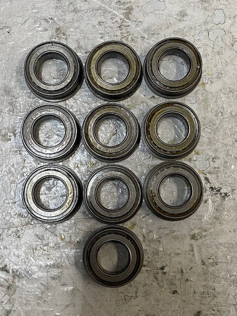 Pack of 10 150-020 3/4"x1-3/8" NBR Bearings 38x19x12 mm (10 Quantity)