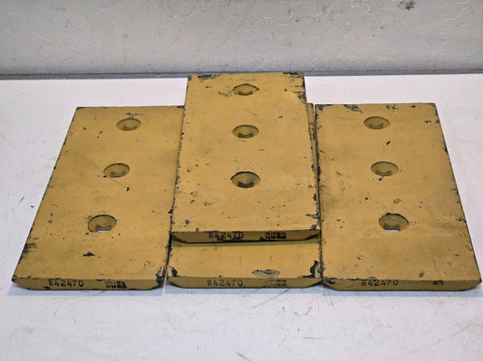 4 Quantity of R42470 Dozer Cutting Edges for Case | 13-3/8" x 6" (4 Quantity)