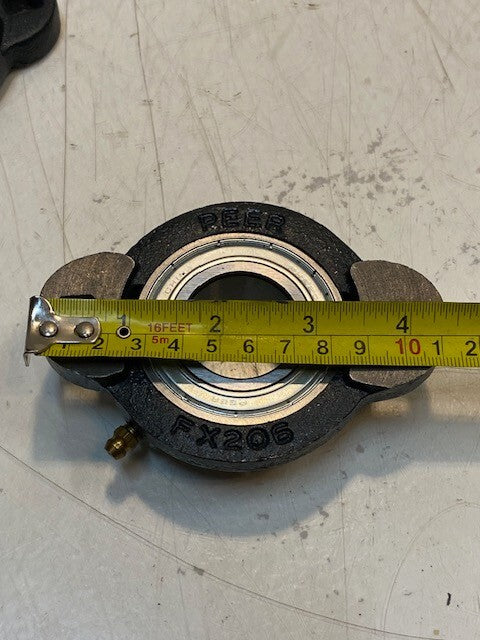 2 Quantity of Peer 2-Bolt Flange Bearings FX206 FHS206-20 | 32mm Bore (2 Qty)