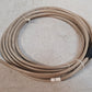 25 Pair CAT3 PVC Cable Female 90 Amp Connector to Blunt End 25CX25L3