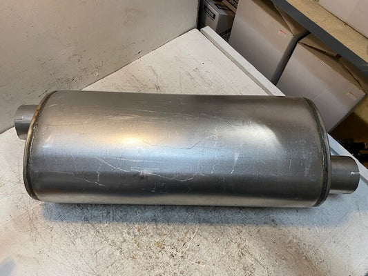 26" x 11" x 8" Muffler with Outlet/Inlet 3-1/2"