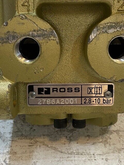 Ross Controls 2786A2001 Air Valve 674B93, 288C02