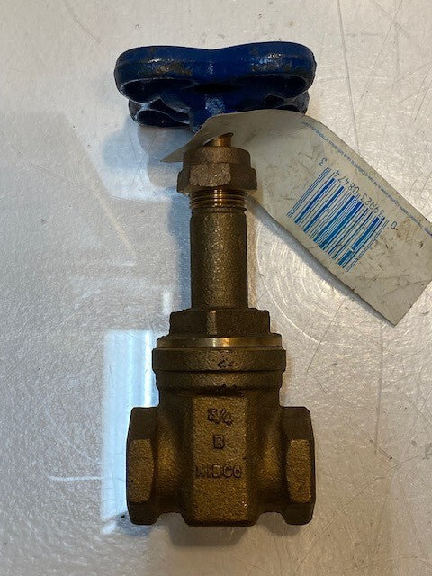 NIBCO 3/4" BRONZE GATE VALVE T-131 | 150 SWP 300 WOG 2A727A