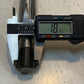 Wilden Straight Shaft 15-3800-09-07 | 11-1/2" Long 19mm Thread 25mm OD