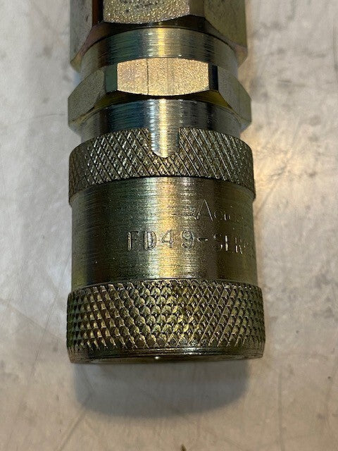 Aeroquip 3/8” Hydraulic Coupling Fitting FD49 Series 27mm OD 18mm ID