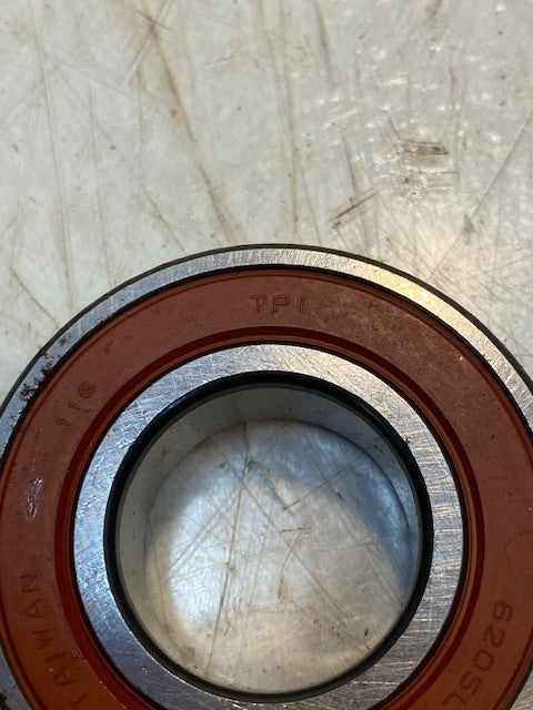 8 Quantity of TPI 6205-LU Deep Groove Single Row Sealed Ball Bearings (8 Qty)