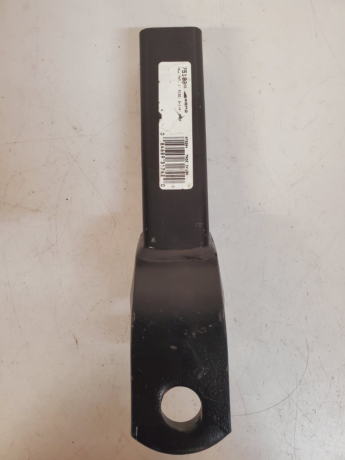 Hitch Ball Mount 75100 53 | BM2 | 1" x 2-1/4" V-5 | 6000 Lb Load | 600 Lb Tongue