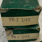 2 Qty of Accurate Bushing Co YR-2-1/4X Bearing Yoke Rollers (2 Quantity)