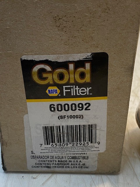 Napa Gold Filter 600092 | SF10092 Engine Oil Filter Replacement