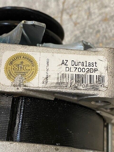 AZ Duralast Remanufactured Alternator DL7002DP