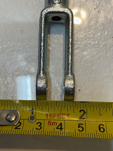 17 Quantity of BPC Clevis Yoke Ends 2-1/2" Long 3/4" Wide 8mm Pin Hole (17 Qty)