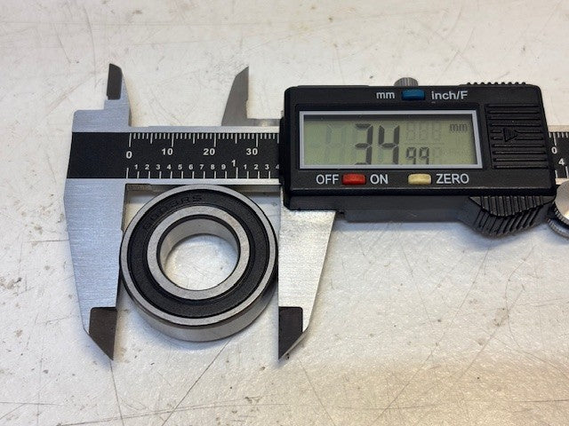 10 Quantity Deep Groove Radial Ball Bearings 35x17x10mm | 6003RS (10 Quantity)