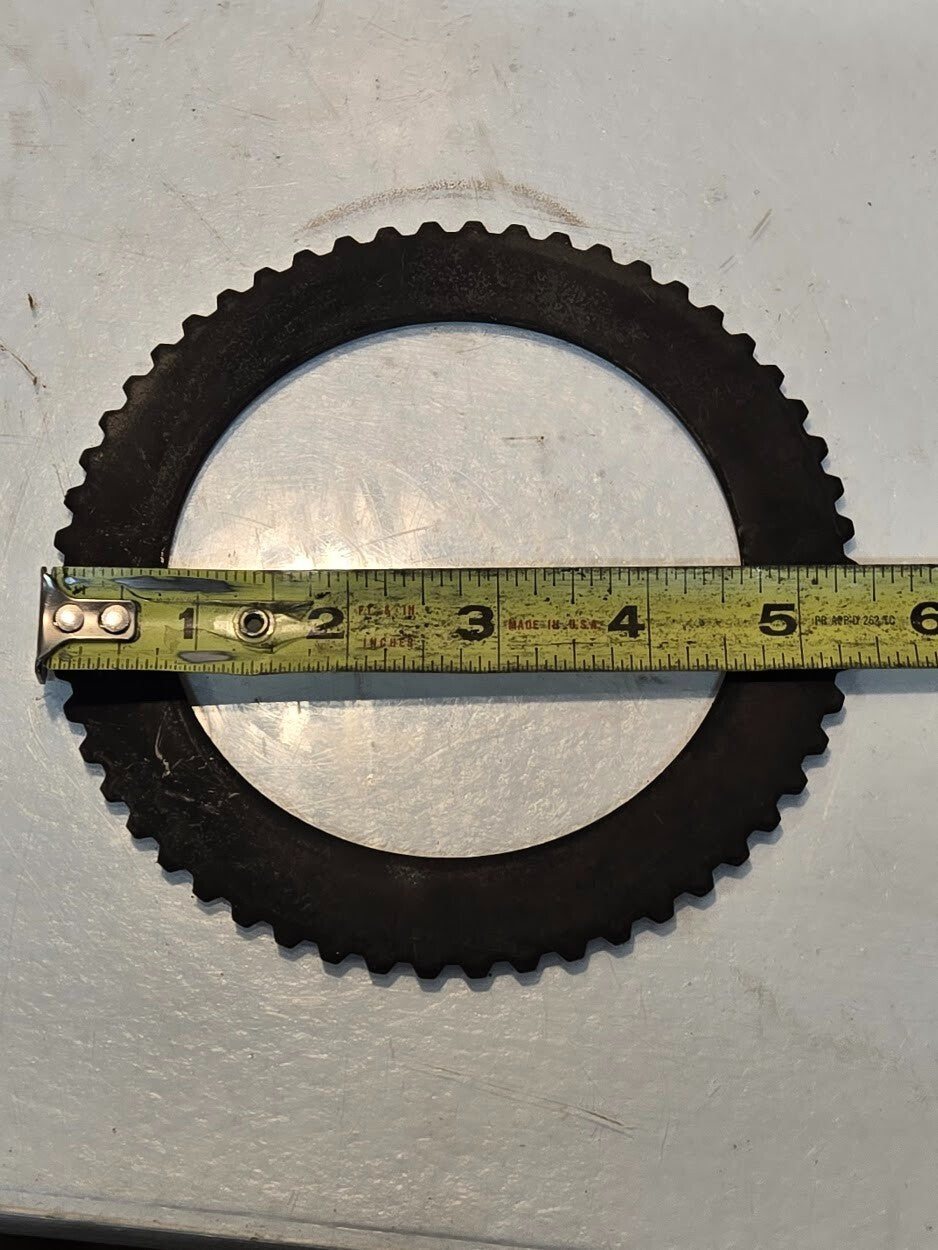 25 Quantity of 54 Tooth Clutch Plates 5-7/16" OD 99mm ID 1.7mm Thick (25 Qty)