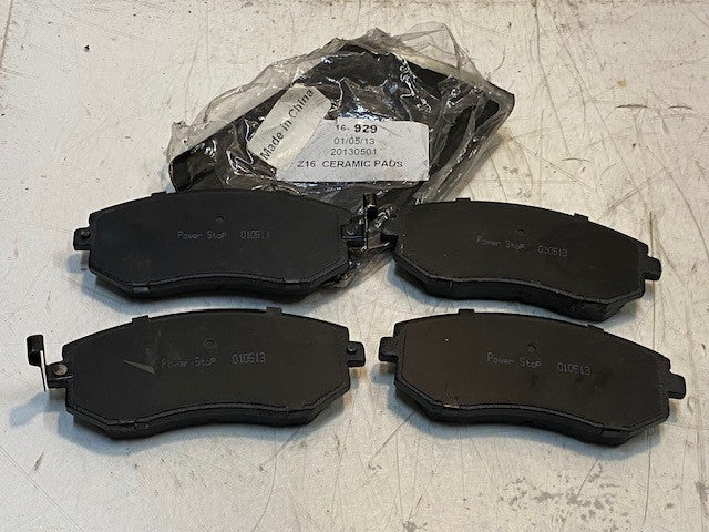 Power Stop Z16 Ceramic Brake Pads Set of 4 | 16-929 | 010513 | PWR-16H-929-FF