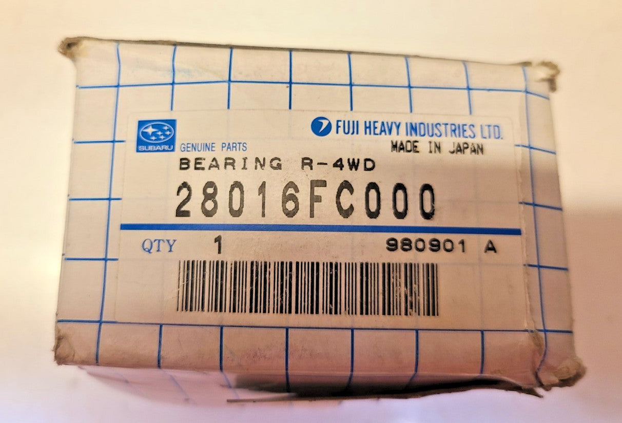 Subaru Rear Wheel Bearing R-4WD | 28016FC000 | 980901A
