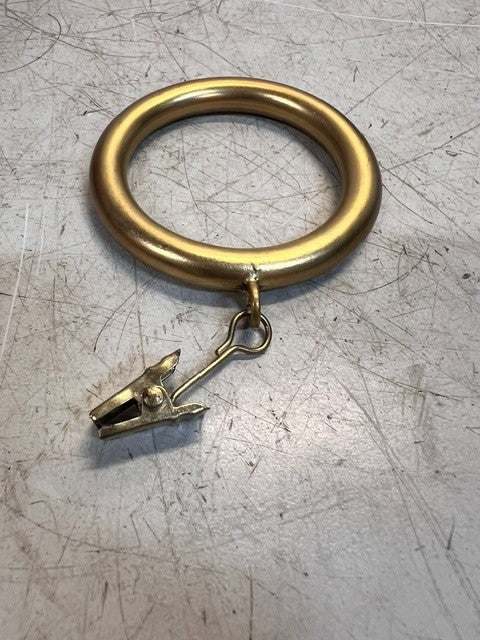 Clip Curtain Rings 2 Inch Set Of 5 Metal Drapery Hanging Rings For Widows