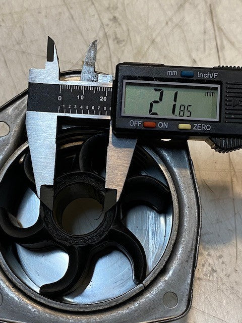 Water Pump Housing 4-1/2" Long 3-7/8" Wide 19mm Bore 22mm Bore