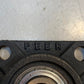 PEER 4-Bolt Flange F204 Insert Bearing FH204-12 | 19mm Bore 3-1/4" W