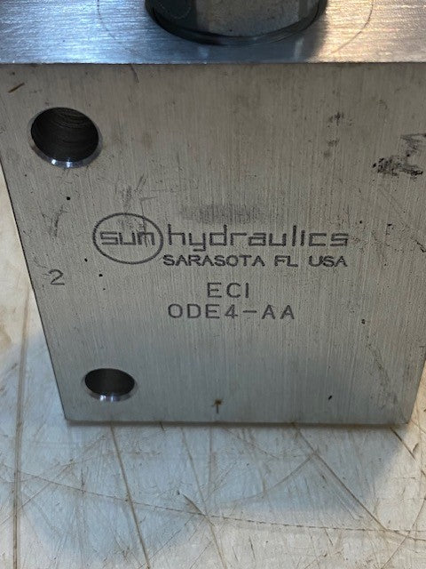 Sun Hydraulics 342638 | ECI 0DE4-AA Hydraulic Manifold Valve