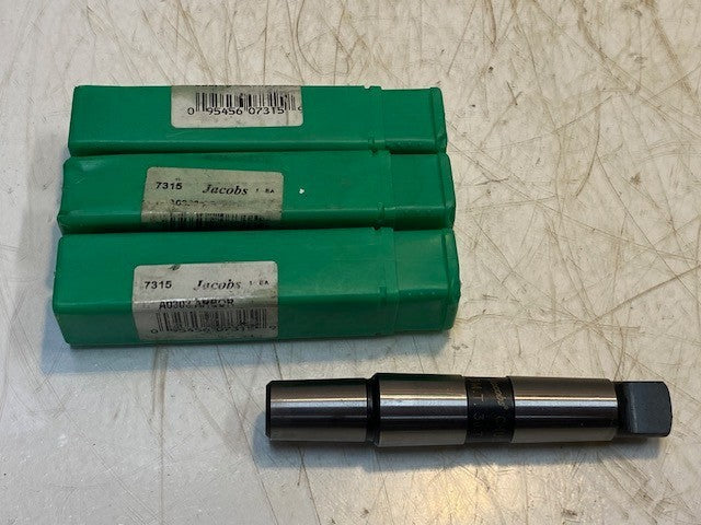 3 Quantity of Jacobs 7315 | 3M.T. Chuck 3J.T. Drill Chuck Arbor A0303 (3 Qty)