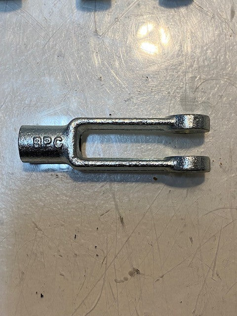 17 Quantity of BPC Clevis Yoke Ends 2-1/2" Long 3/4" Wide 8mm Pin Hole (17 Qty)