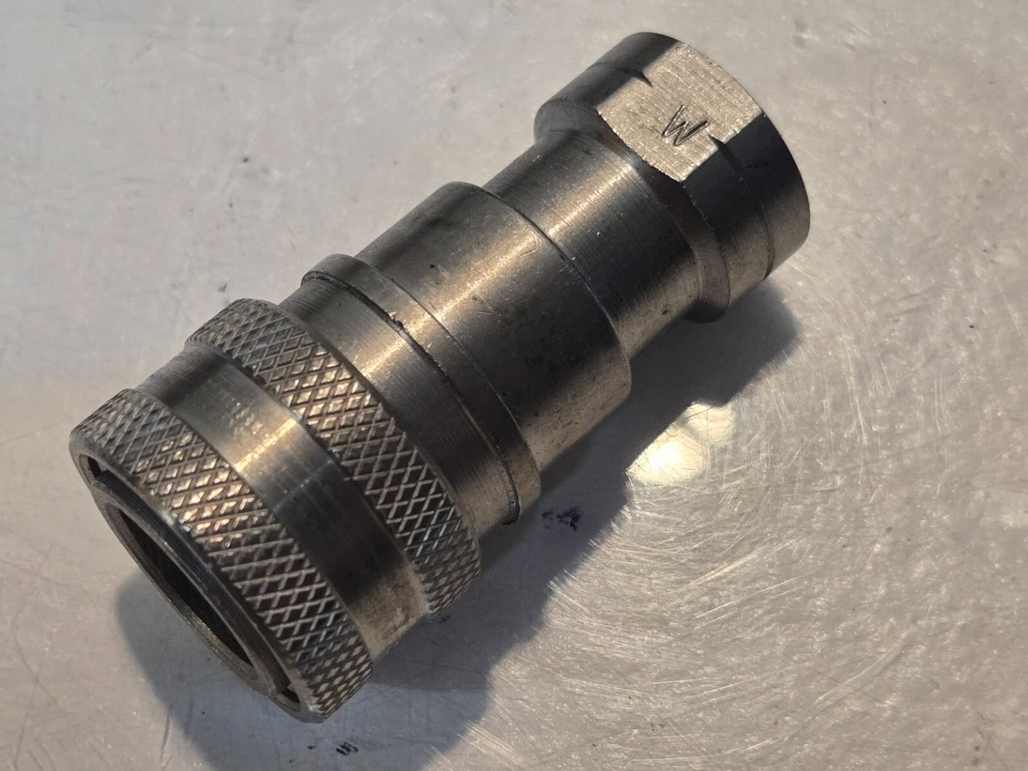 Parker 60 Series SH2-62 Stainless Steel Hydraulic Quick Disconnect Fitting 1/4"