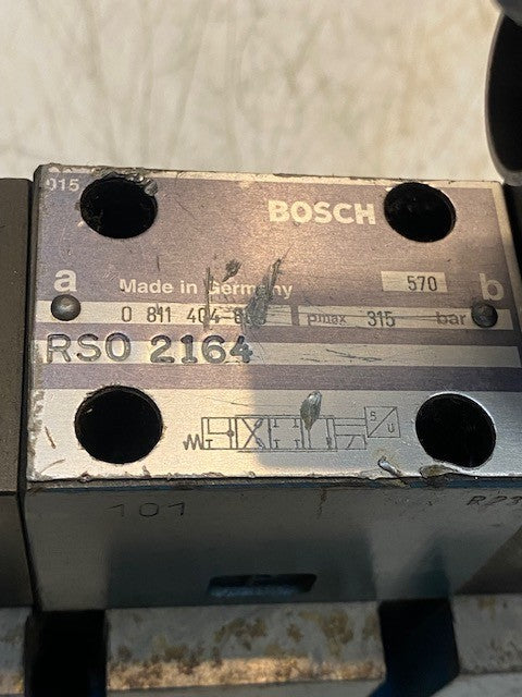 Bosch Hydraulic Proportional Directional Servo Valve Unit 0811404700PT | RS02164