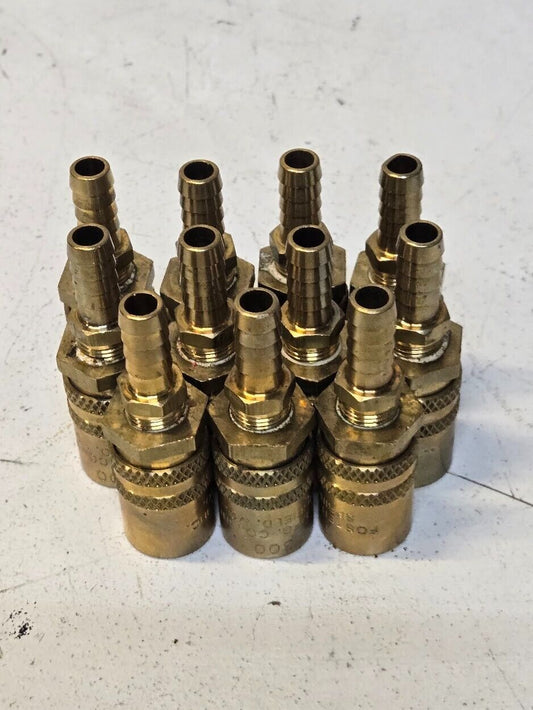 11 Quantity of Foster Manufacturing FJT300 Quick Connect Fittings (11 Quantity)