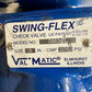 Val Matic Swing-Flex Check Valve 503A 3" Flanged Ductile Iron Backflow Valve