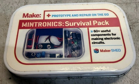 Maker Shed Make:Prototype And Repair On The Go Mintronics: Survival Pack