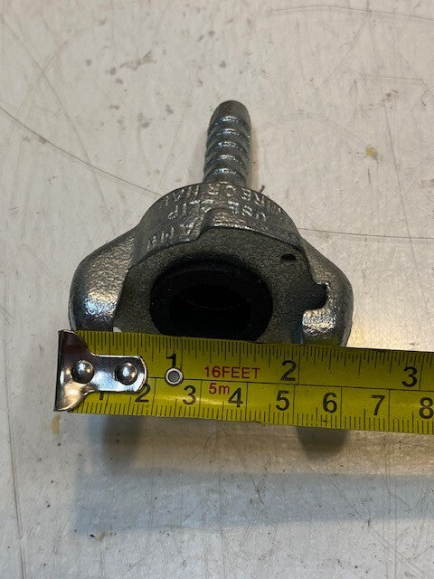 Box of 25 Dixon Air Hose End Fittings w/ Clips 98307 | 12mm Thread