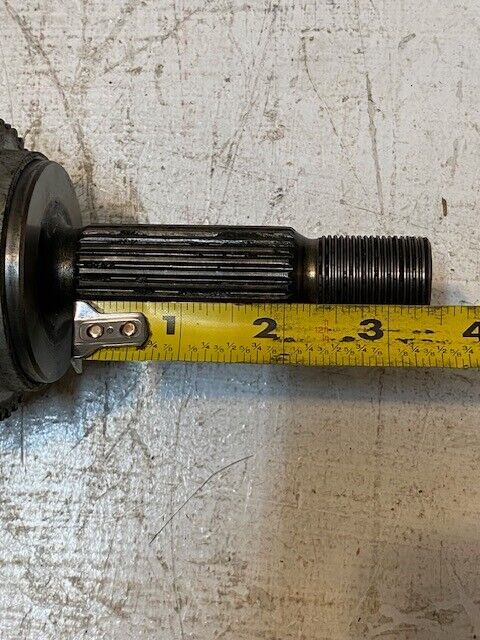 NTN CV Joint Axle 87LAC BONI487 25" Long 3-3/8" Shaft 25-Spline 22mm End