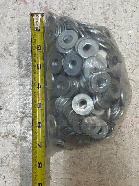 400 Pieces of 3/4" Bolt 7/16" ID 1" OD Bright Zinc Finish Washers (400 Quantity)